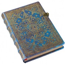 Блокнот Paperblanks Эквинокс A6, Линия, Лазурный