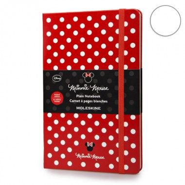 Блокнот Moleskine Minni Mouse A5 Чистые листы Красный