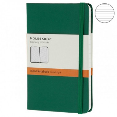 Блокнот Moleskine Classic маленький зеленый MM710K1