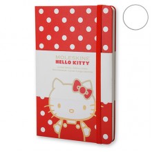 Блокнот Moleskine Hello Kitty средний красный LEHK01QP060