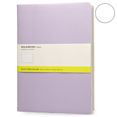 Набор блокнотов Moleskine Cahier больших пастельных CHA23