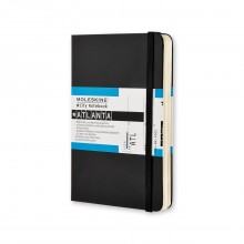 Блокнот Moleskine City Карманный B7 Атланта Черный