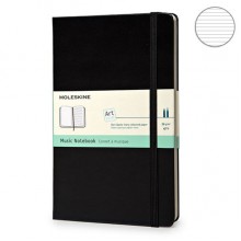 Записная Книжка Moleskine Classic A6 с Нотным Станом