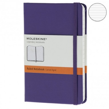 Блокнот Moleskine Classic маленький фиолетовый MM710H1