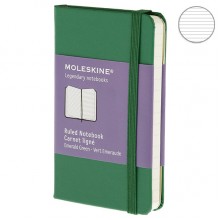 Записная Книжка Moleskine mini Линия Зеленая