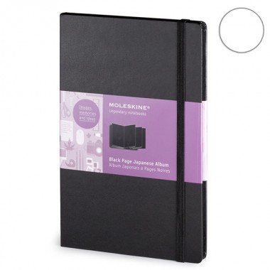 Альбом Moleskine Folio Professional A5 Японский с Черными Листами