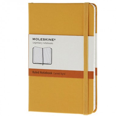 Блокнот Moleskine Classic Средний A5 Твердая Обложка Чистые листы Желтый