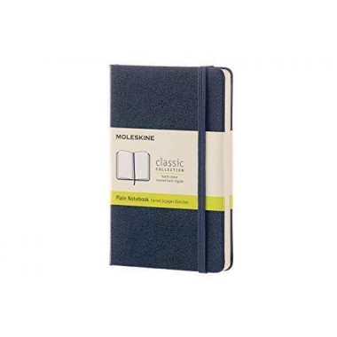 Блокнот Moleskine Classic Карманный B7 Твердая Обложка Чистые листы Сапфир