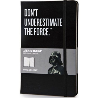 Блокнот Moleskine Star Wars A5 Линия Черный