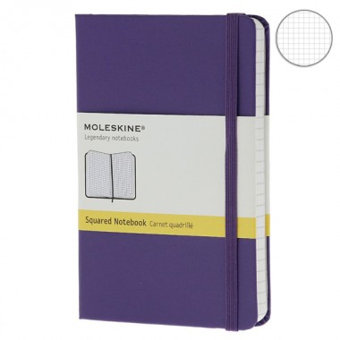 Блокнот Moleskine Classic маленький фиолетовый MM712H1