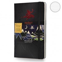 Блокнот Moleskine Hobbit средний черный LEHOBQP060