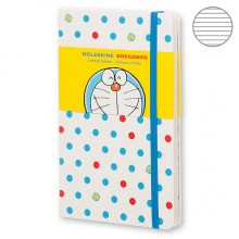 Блокнот Moleskine Doraemon средний белый LEDOQP060