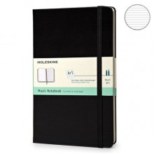 Записная Книжка Moleskine Classic A5 с Нотным Станом