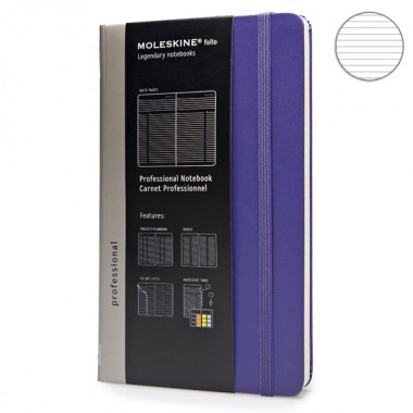 Блокнот Moleskine средний фиолетовый PFFNT03HI