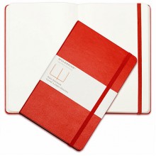 Блокнот Moleskine Classic Средний A5 Твердая Обложка Чистые листы Красный