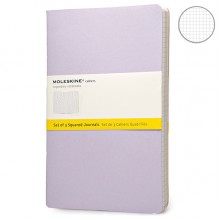 Набор блокнотов Moleskine Cahier средних пастельных CHA17