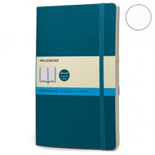 Записная Книжка Moleskine Classic A5 Точка Аквамарин Мягкая Обложка