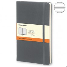 Блокнот Moleskine Classic средний серый QP060A1