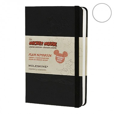 Блокнот Moleskine Disney A6 Чистые листы Черный