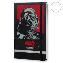 Блокнот Moleskine Star Wars Darth средний черный LESW01QP060