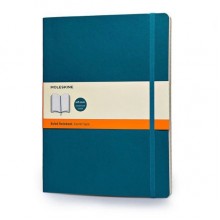 Блокнот Moleskine Classic Большой B5 Мягкая Обложка Линия Аквамарин