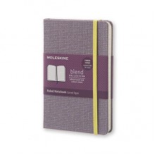 Блокнот Moleskine Blend Карманный B7 Линия Фиолетовый Канва