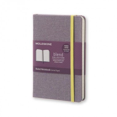 Блокнот Moleskine Blend Карманный B7 Линия Фиолетовый Канва