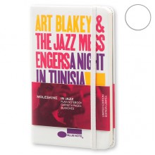 Блокнот Moleskine Bluenote маленький белый LEBLQP012