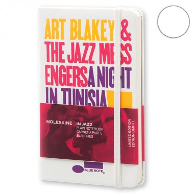 Блокнот Moleskine Bluenote маленький белый LEBLQP012