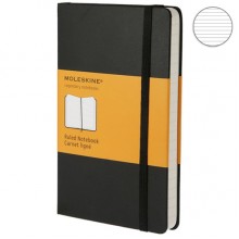 Записная книжка Moleskine Classic средняя линованная