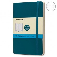 Записная Книжка Moleskine Classic A6 Точка Аквамарин Мягкая Обложка