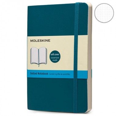 Записная Книжка Moleskine Classic A6 Точка Аквамарин Мягкая Обложка