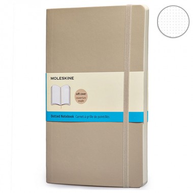 Записная Книжка Moleskine Classic A5 Точка Пшеничный Мягкая Обложка