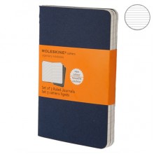 Блокнот Moleskine Cahier маленький синий CH211