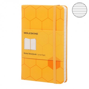 Блокнот Moleskine Honey маленький жёлтый SKTGMM710HONEYC