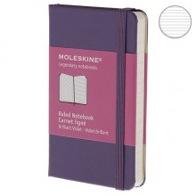 Записная Книжка Moleskine mini Линия Фиолетовая