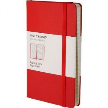 Адресная книга Moleskine Classic Карманная B7 Красный