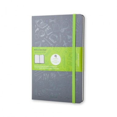 Блокнот Moleskine Evernote Средний A5 Клетка Серый