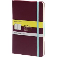 Блокнот Moleskine Contrast Средний A5 Линия Фиолетовый