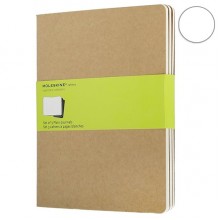 Набор блокнотов Moleskine Cahier больших бежевых QP423