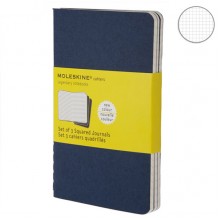 Блокнот Moleskine Cahier маленький синий CH212