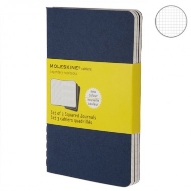 Блокнот Moleskine Cahier маленький синий CH212