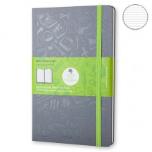 Блокнот Moleskine Evernote Smart средний серый QP060A1EVER