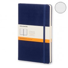 Блокнот Moleskine Classic средний синий QP060B1