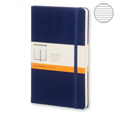 Блокнот Moleskine Classic средний синий QP060B1