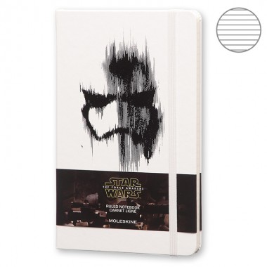 Блокнот Moleskine Star Wars VII средний белый LESW7AQP060