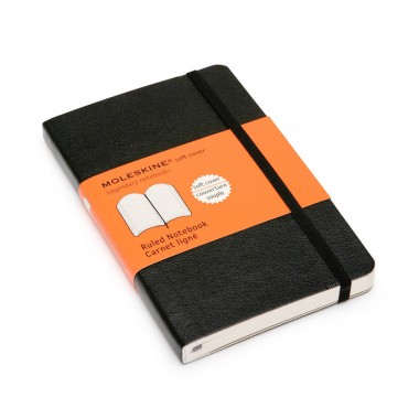 Блокнот Moleskine Classic Карманный B7 Мягкая Обложка Линия Черный