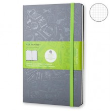 Блокнот Moleskine Evernote Smart средний серый QP061A1EVER