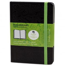 Блокнот Moleskine Evernote Средний A5 Линия Черный