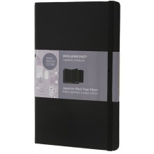 Альбом Moleskine Средний A5 Японский Черные листы